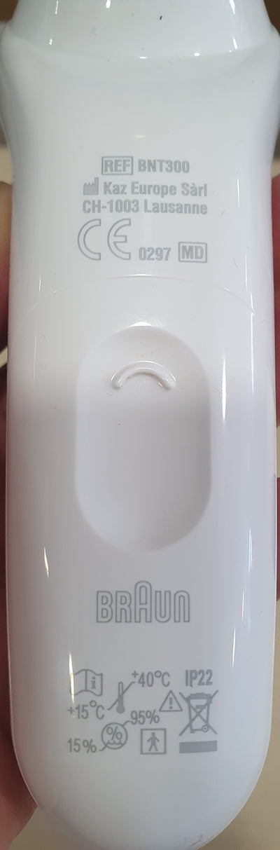 Termômetro de testa BNT300/ Branco - BRAUN
