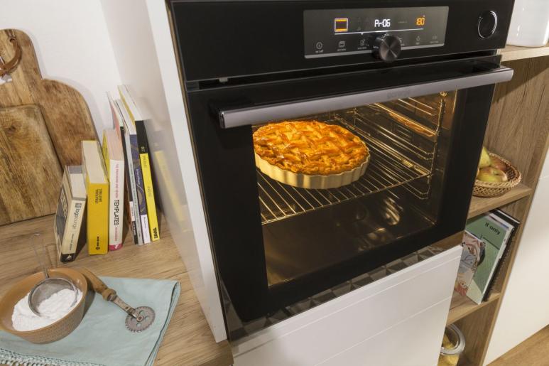 Conjunto placa vitrocerâmica e forno - BCSB737OTX - Gorenje