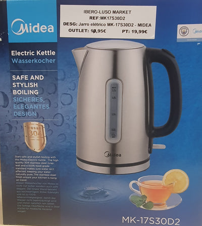 Jarro elétrico MK17S30D2 -MIDEA