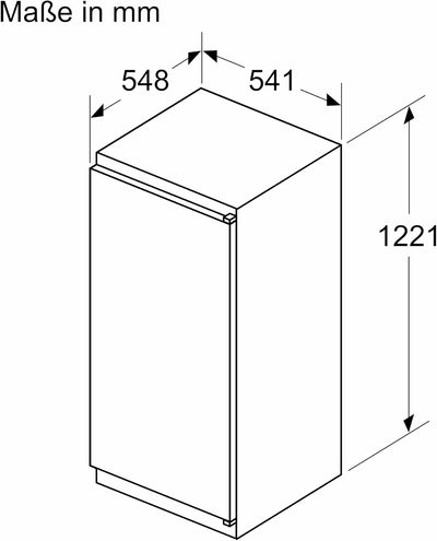 Frigorífico de encastrar 4 - KIL42NSE0 - BOSCH