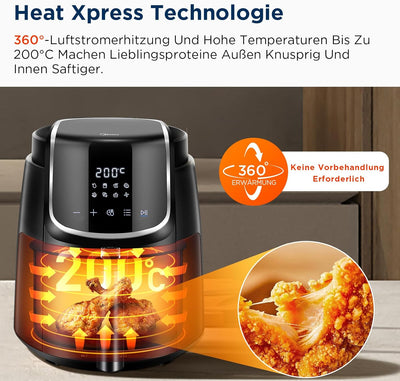 Airfryer MFCN40C2/ 4L- MIDEA