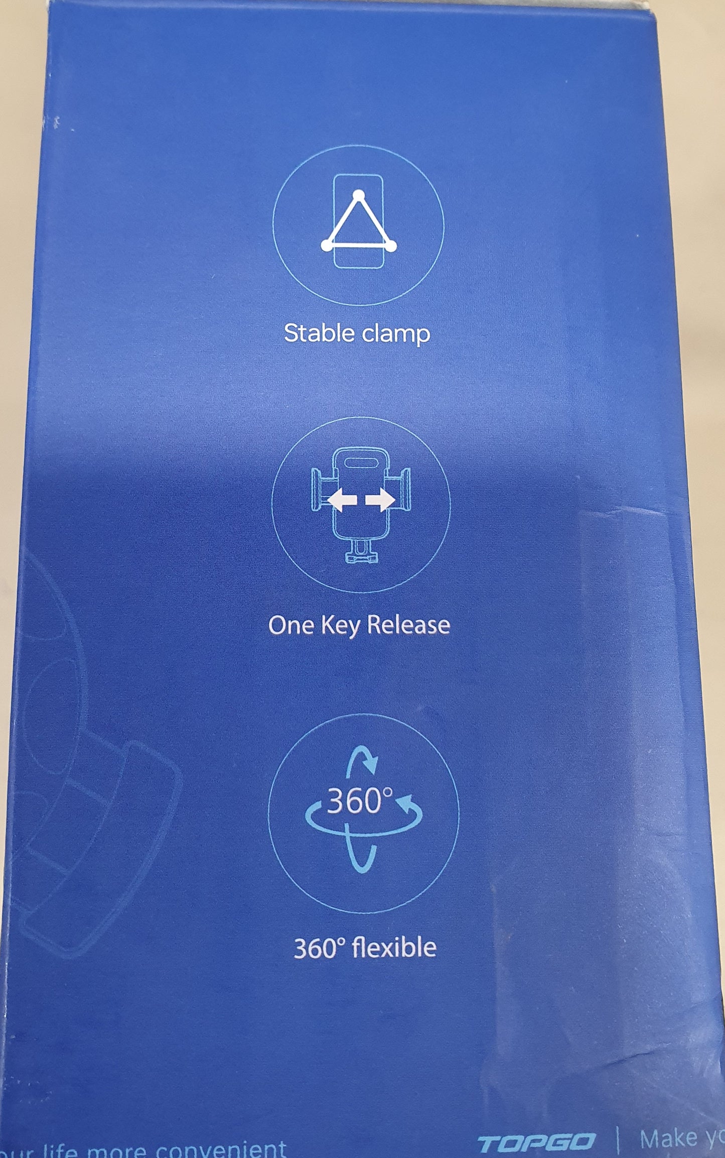 Suporte telemóvel p/ carro THC3-TOPGO