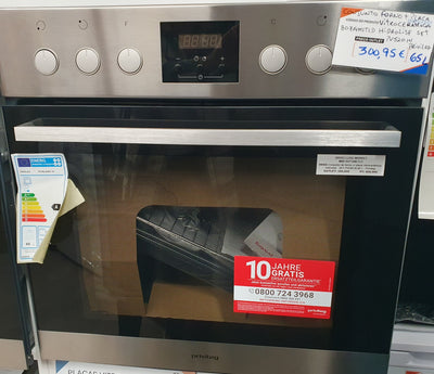 Conjunto de forno c/ placa vitrocêramica| 65 L - Privileg