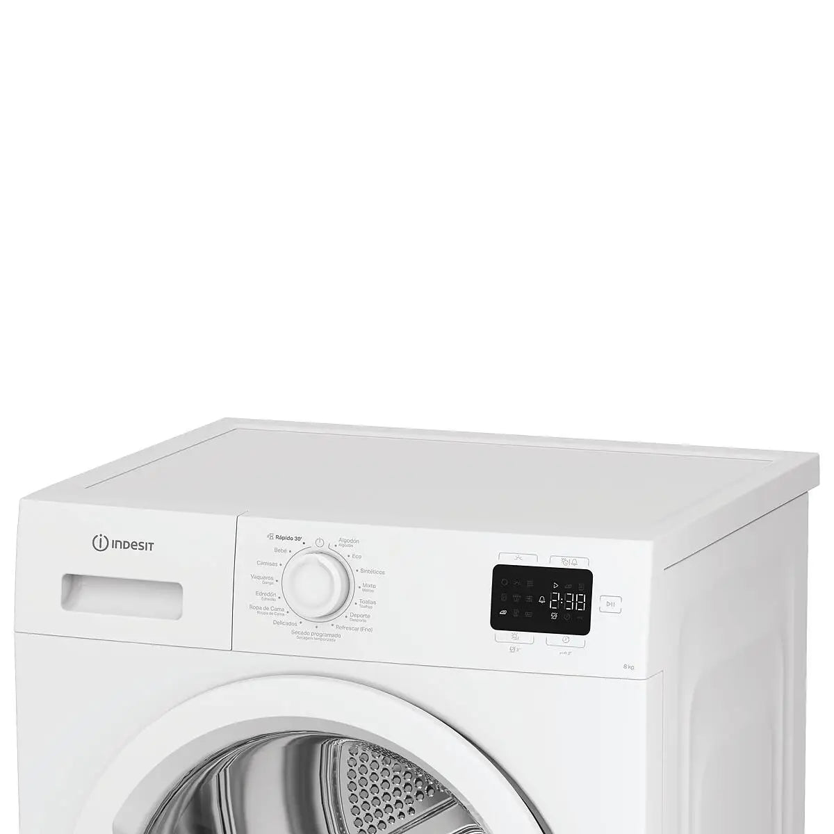 # Máquina de secar roupa CYSD82DWW SPT |BRANCO| 8KG |Classe E| CONDENSAÇÃO P/BOMBA CALOR - INDESIT