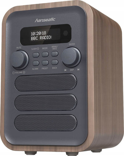 RÁDIO DAB/FM HRA - 23G/DESPERTADOR /BLUETOOTH - HANSEATIC
