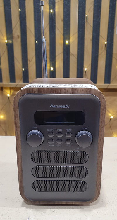 RÁDIO DAB/FM HRA - 23G/DESPERTADOR /BLUETOOTH - HANSEATIC
