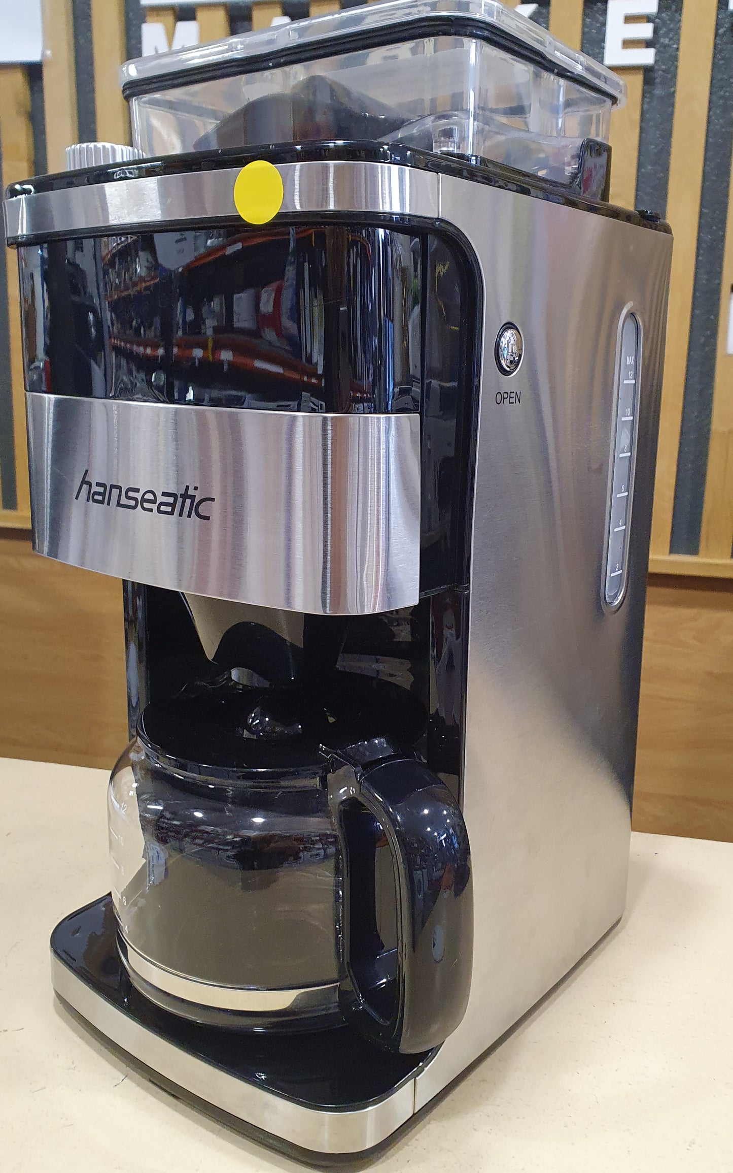 Máquina de café HCMG105015SD |1050W  - Hanseatic