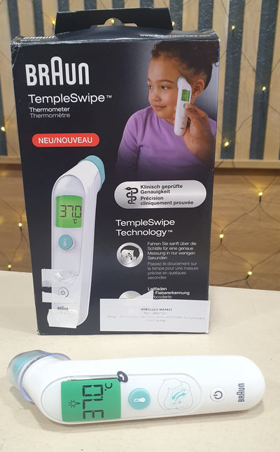 Termómetro de Testa BST200WE TempleSwipe  - Braun