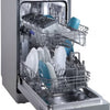 Máquina de lavar loiça |Inox HG4585C10J7610DS |45cm -HANSEATIC