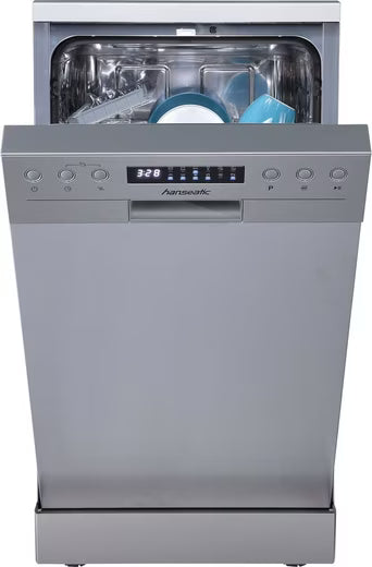 Máquina de lavar loiça |Inox HG4585C10J7610DS |45cm -HANSEATIC