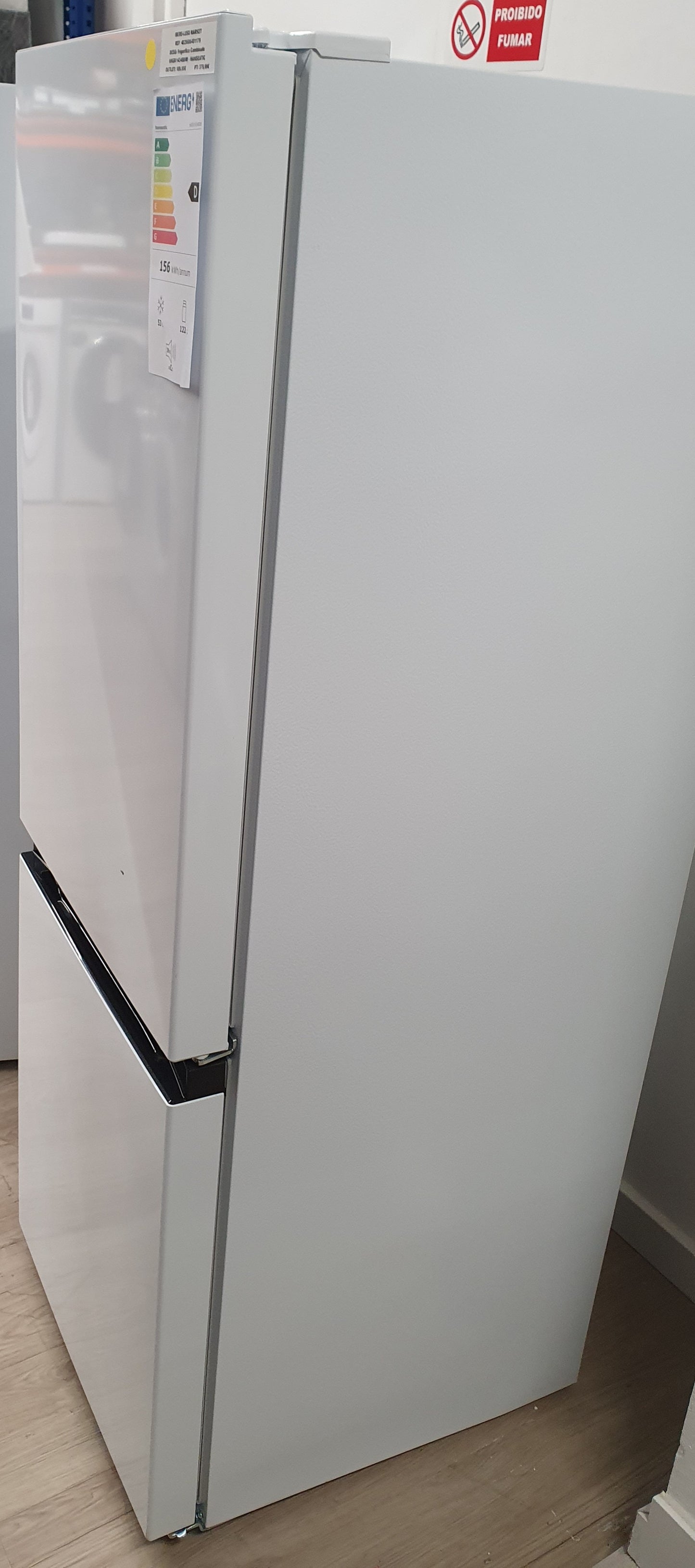 Frigorífico Combinado HKGK14349DW| Branco - HANSEATIC