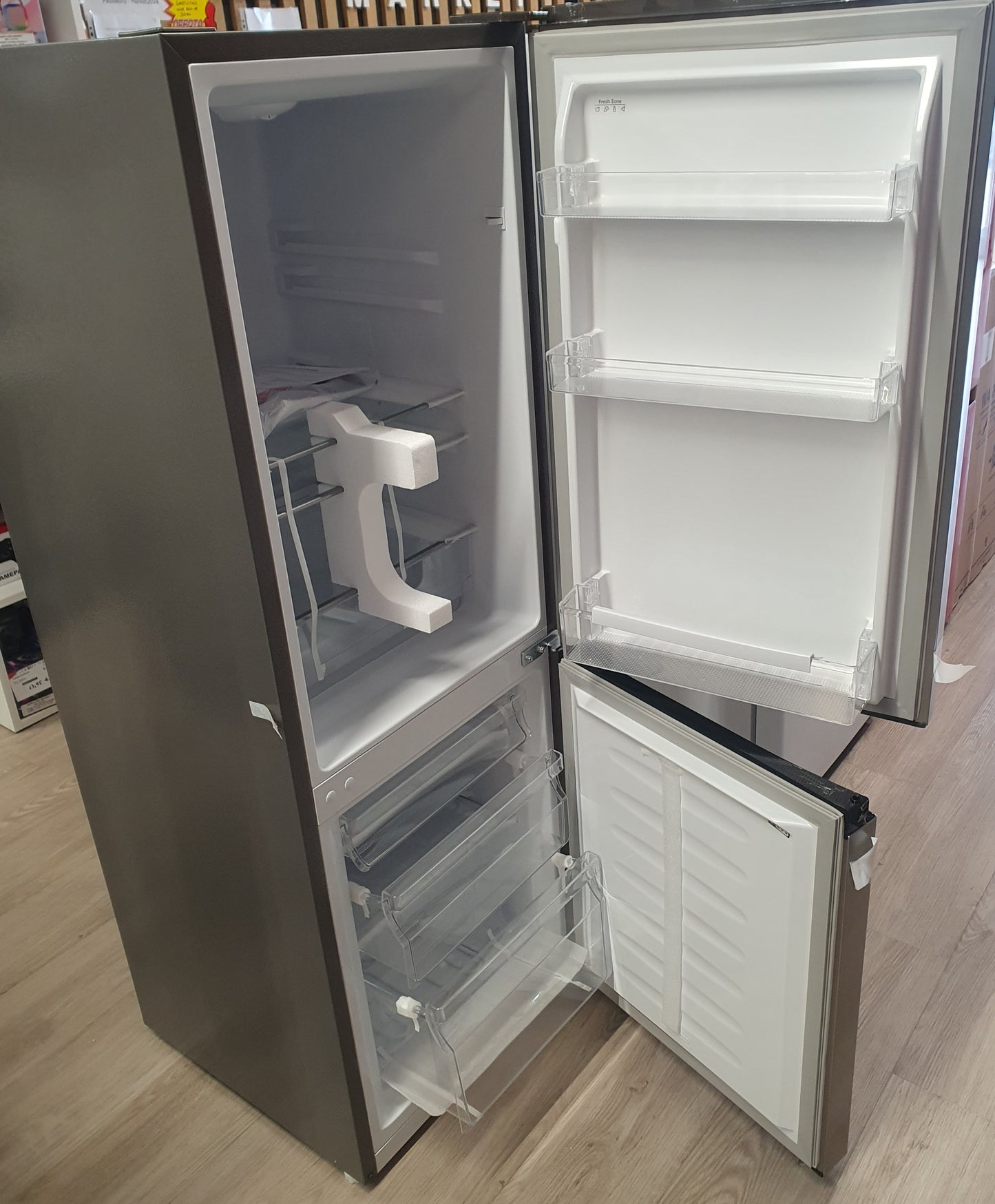 Frigorífico Combinado HKGK14349DI | Inox - HANSEATIC