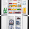 Frigorífico Americano  HCDB18080DWDBI |Inox| 4 Portas |c/agua  -HANSEATIC