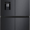 Frigorífico Americano  HCDB18080DWDBI |Inox| 4 Portas |c/agua  -HANSEATIC
