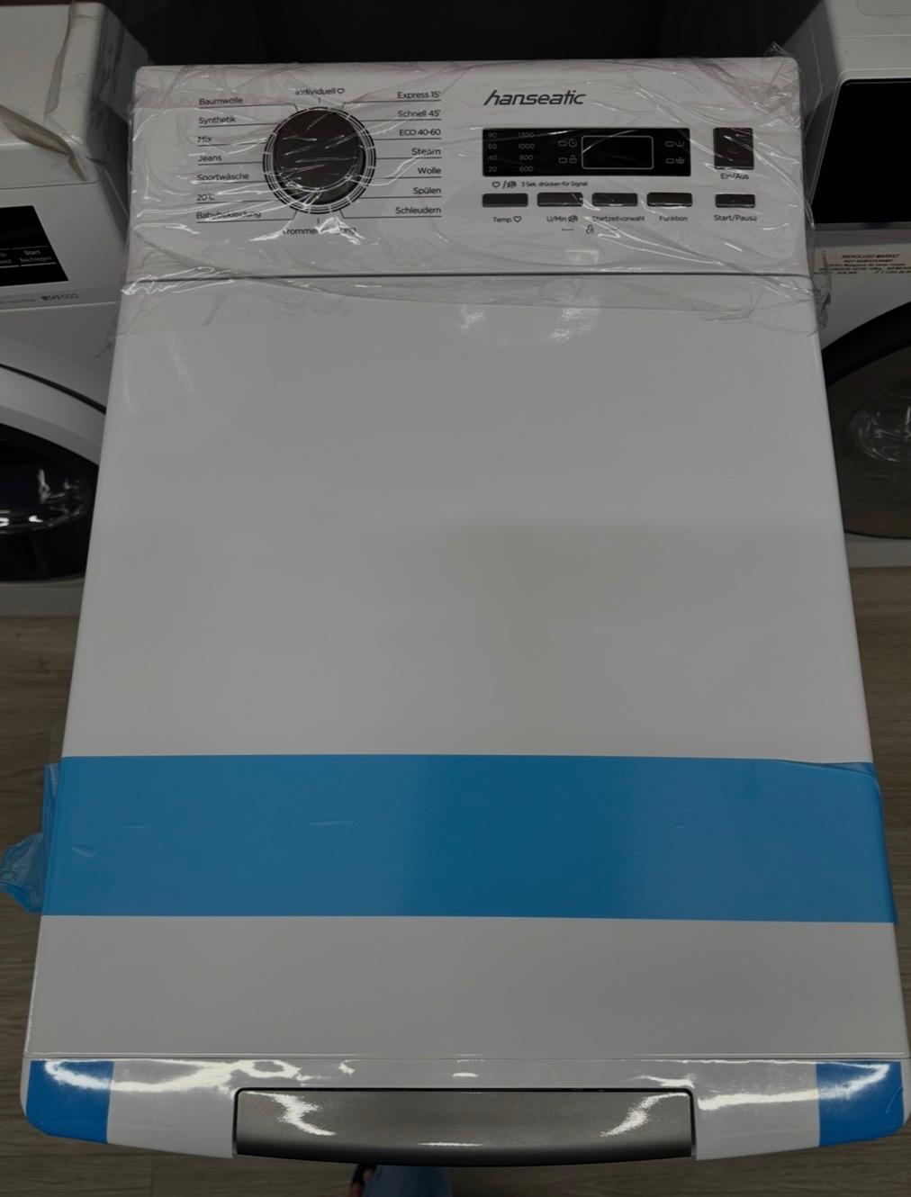 Máquina lavar roupa carregamento superior| HTW8013A |8 Kg |1300 rpm- Hanseatic