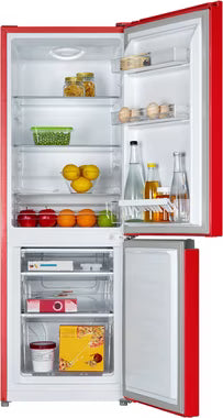 Frigorífico Combinado HKGK14349BR |Vermelho - HANSEATIC