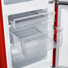 Frigorífico Combinado HKGK14349BR |Vermelho - HANSEATIC