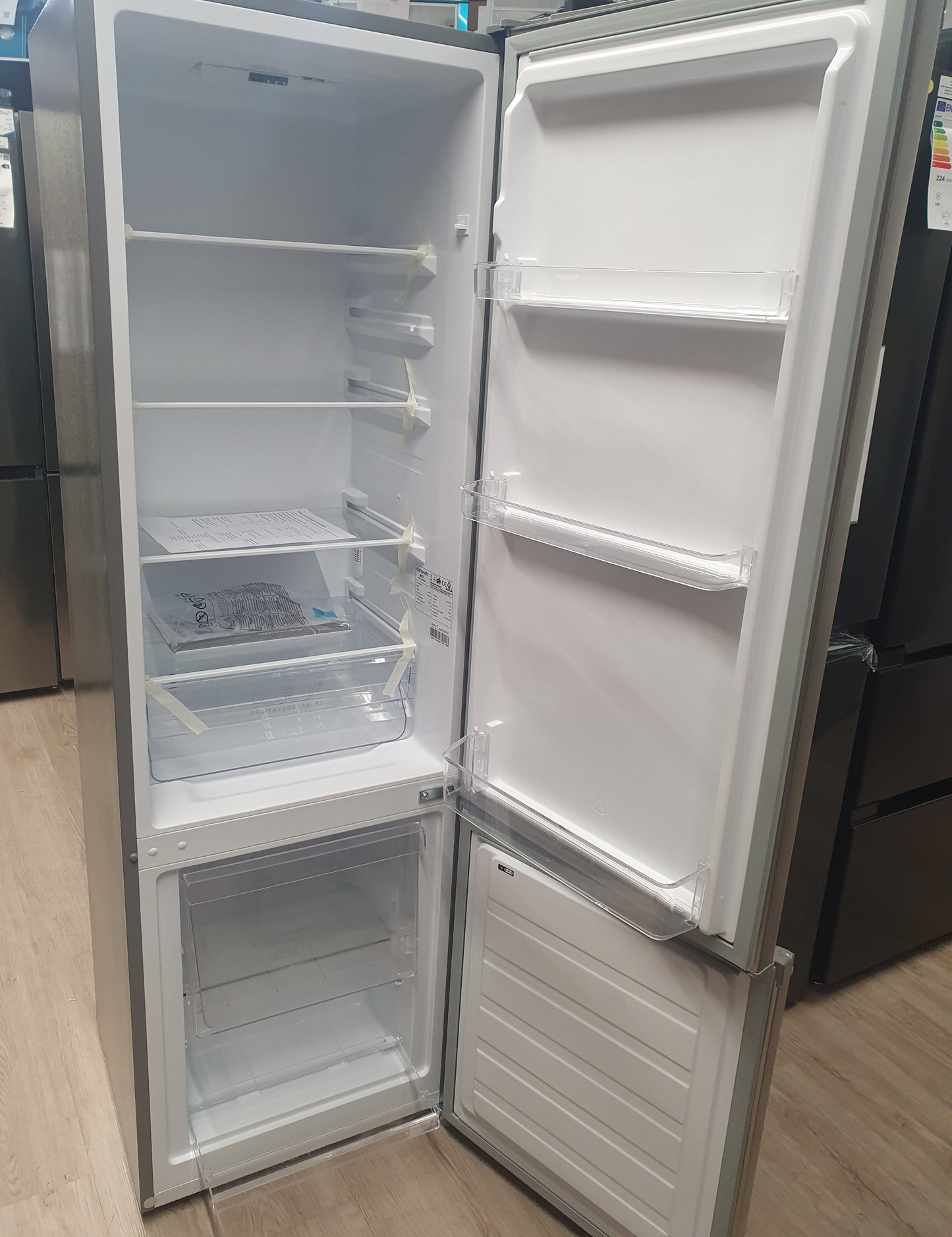 Frigorífico Combinado HKGK18055CI|Inox| - HANSEATIC