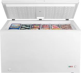 Arca horizontal HGT128C |300 l |Branca |- HANSEÁTIC