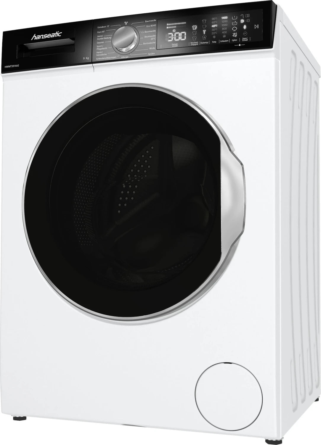 Máquina de lavar roupa HWMT3914A2 |9Kg - HANSEATIC