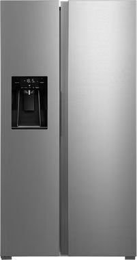 Frigorífico Americano HSBS17590CWEI|Inox|c/agua e gelo  - HANSEATIC