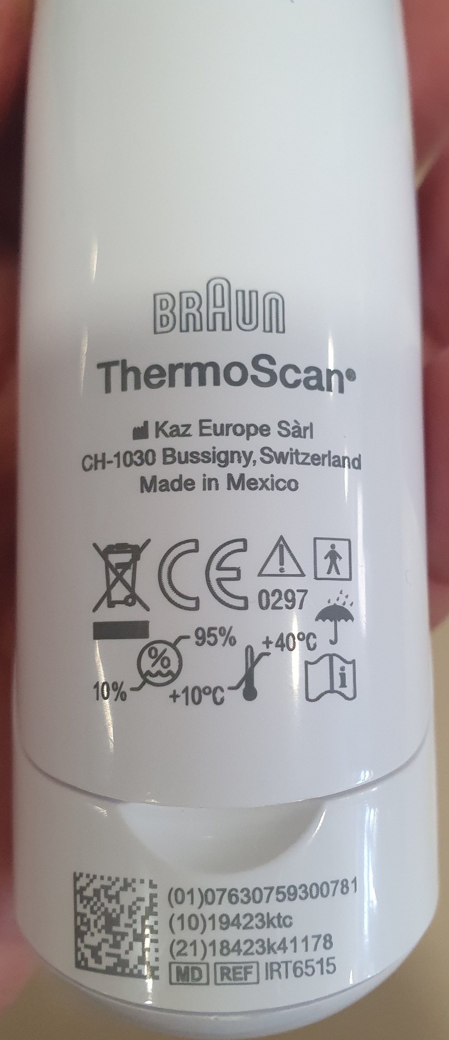 Termómetro de Testa  IRT6515 - Braun