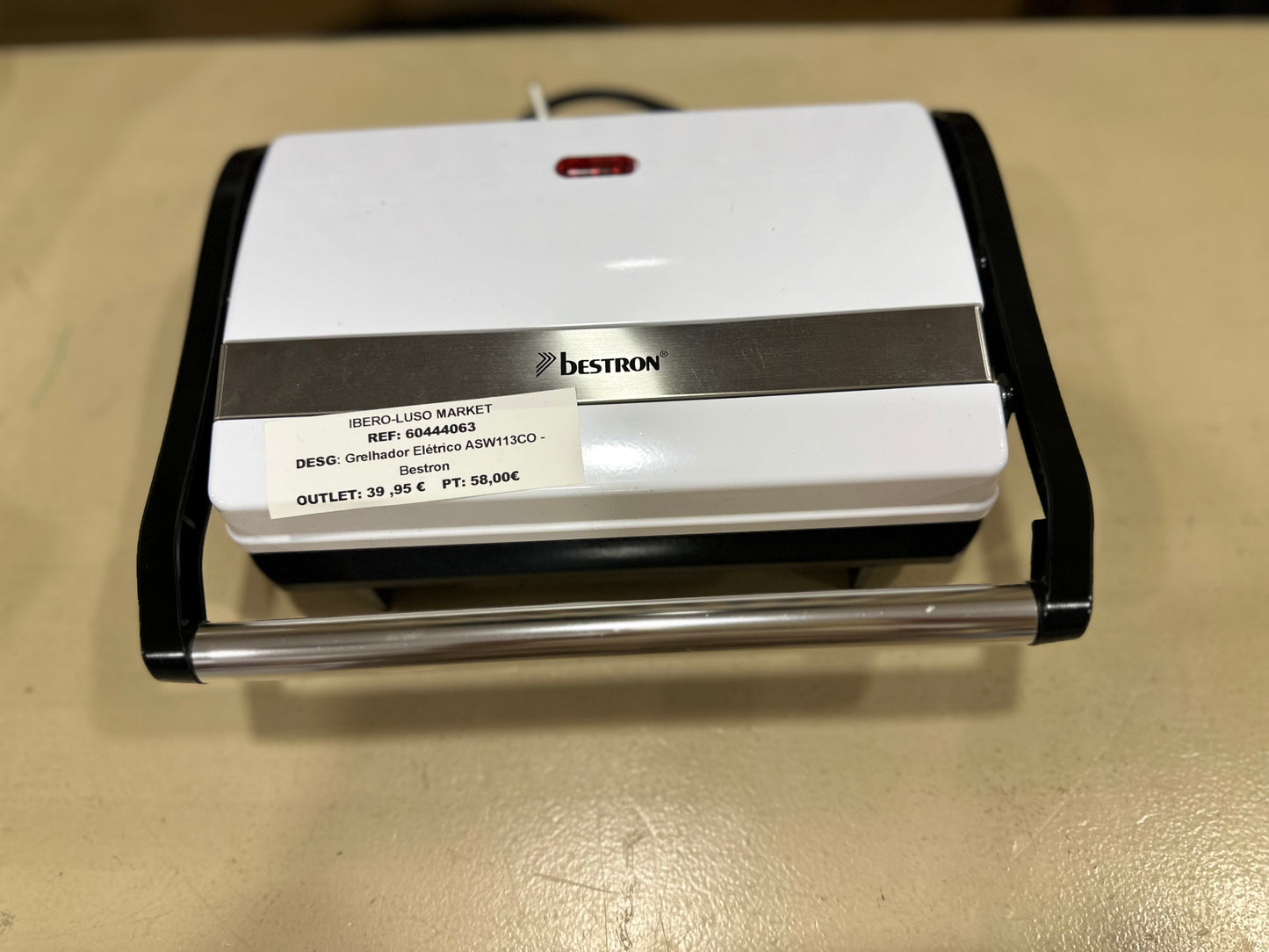 Grelhador Elétrico APM123/SW-123-AG | 700W- Bestron