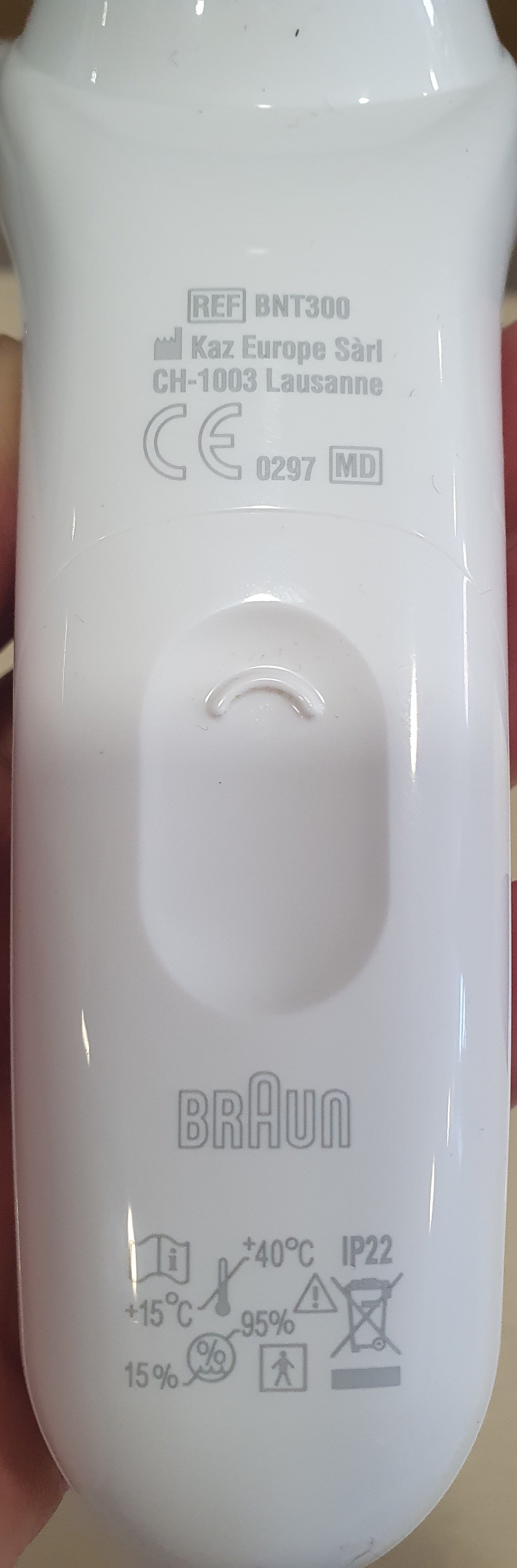 Termômetro de testa BNT300/ Branco - BRAUN