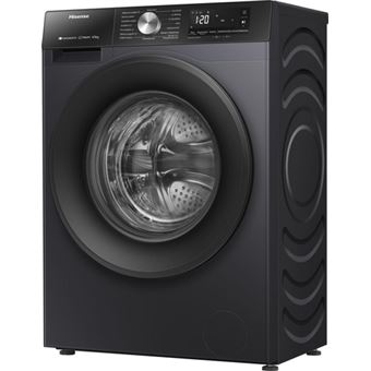 Máquina de lavar e secar roupa WD3S8043BB3|8/5Kg|Preta - HISENSE