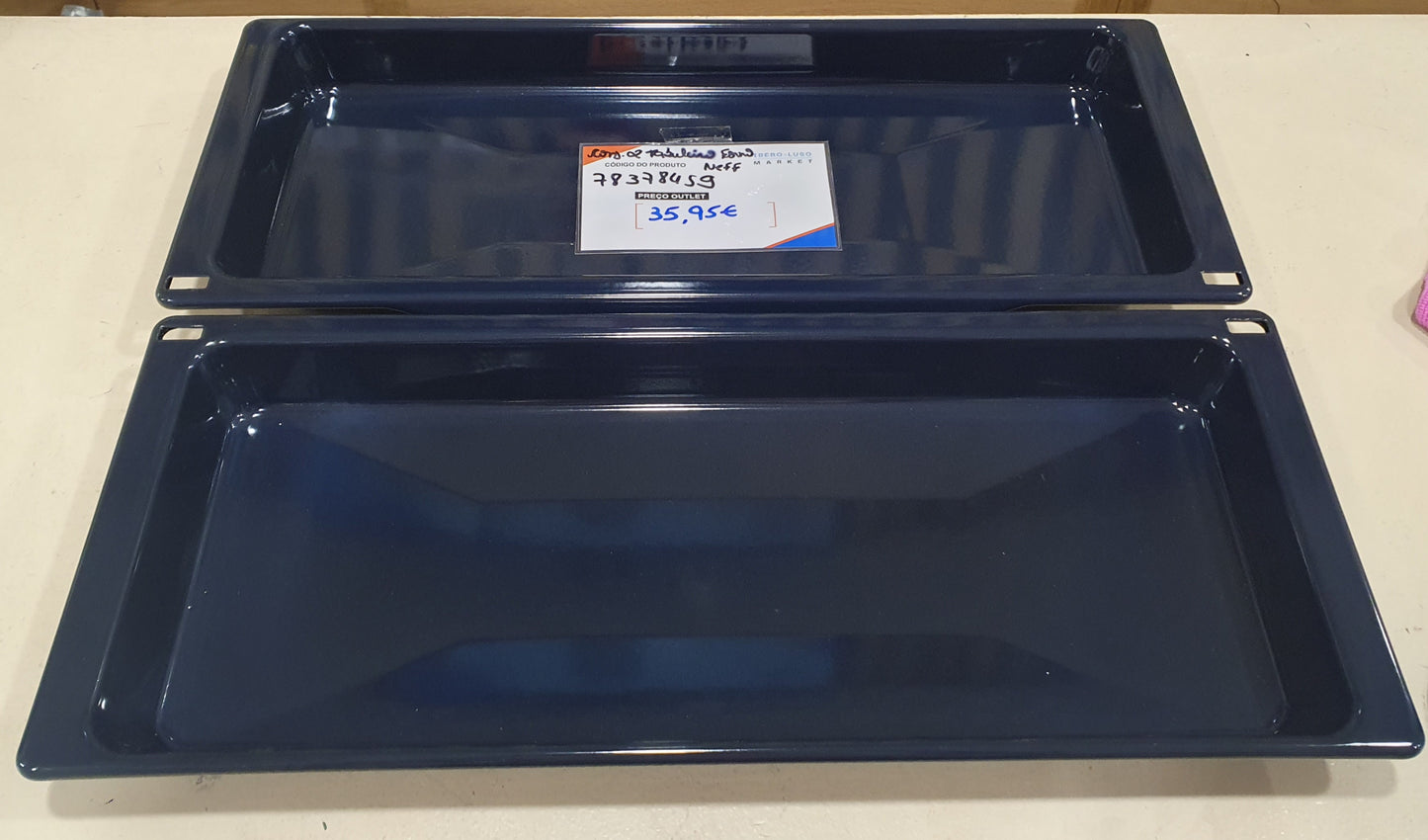 Conjunto de 2 Tabuleiros de Forno Z1650BE0 -NEFF
