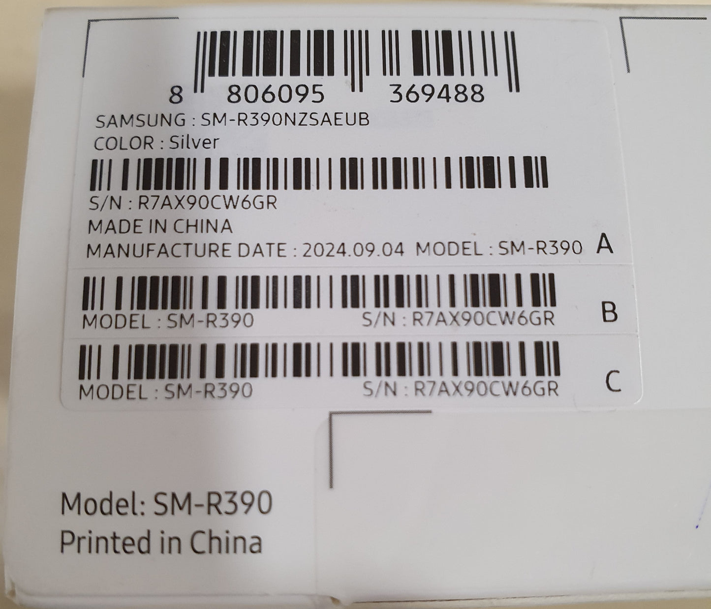 Relógio galaxy fit3 Branco - Samsung