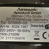 Grelhador elétrico GC5005I-GS|2100W-HANSEATIC