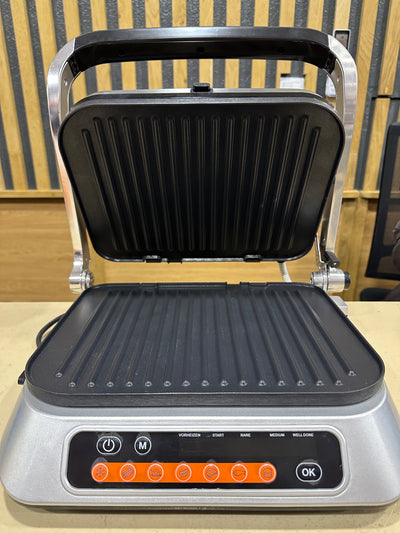 Grelhador elétrico GC5005I-GS|2100W-HANSEATIC