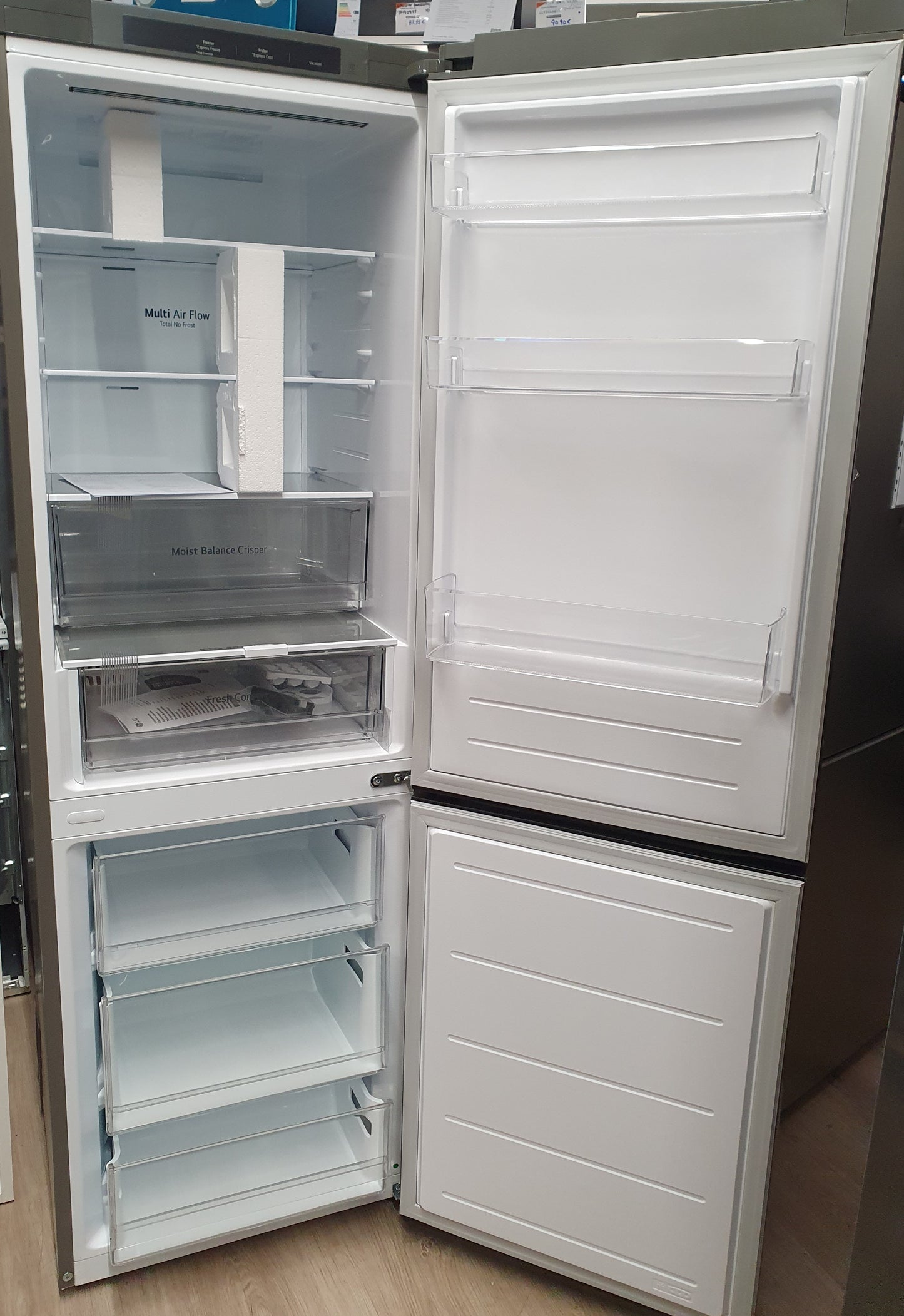 Frigorífico Combinado GBV3100APY|Inox  - LG