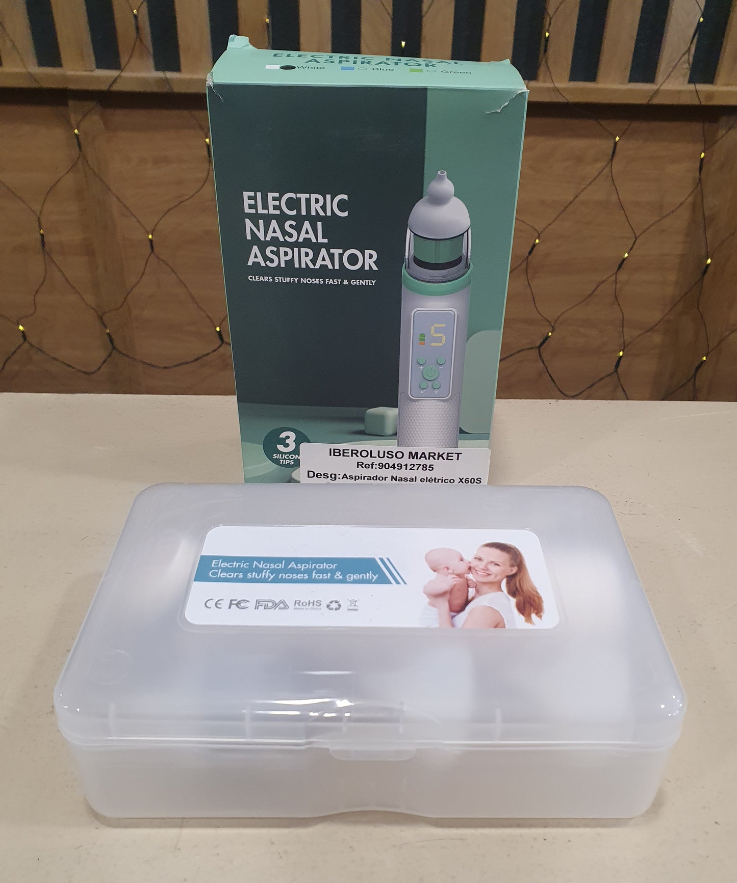 Aspirador Nasal elétrico X60S- YSWOVUO