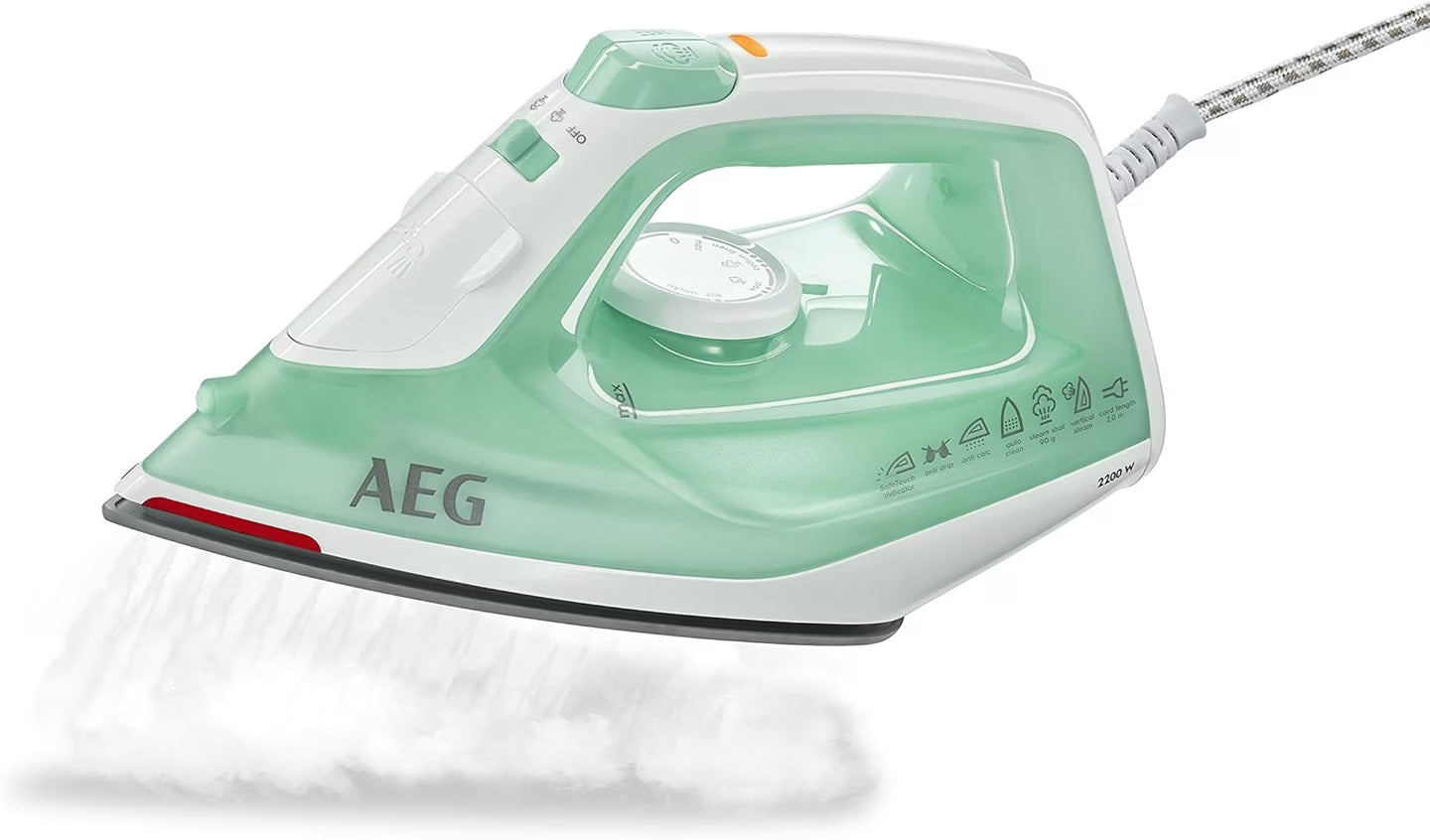 Ferro Engomar a vapor DB1720 |2200 W - AEG