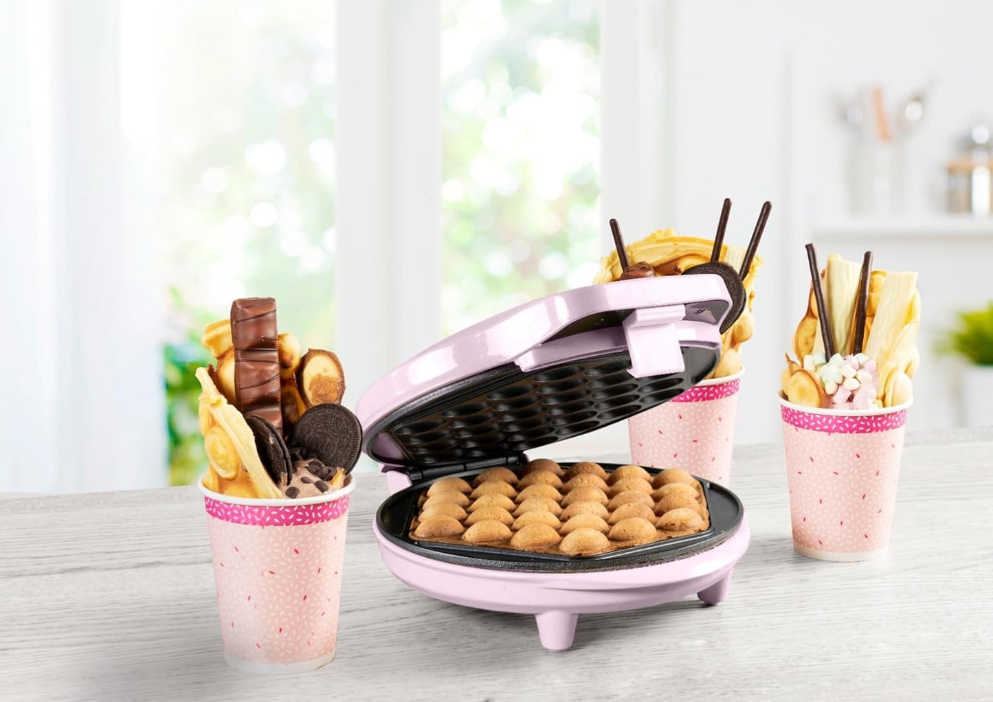 Máquina de Waffles ABWM300P /700W - Bestron