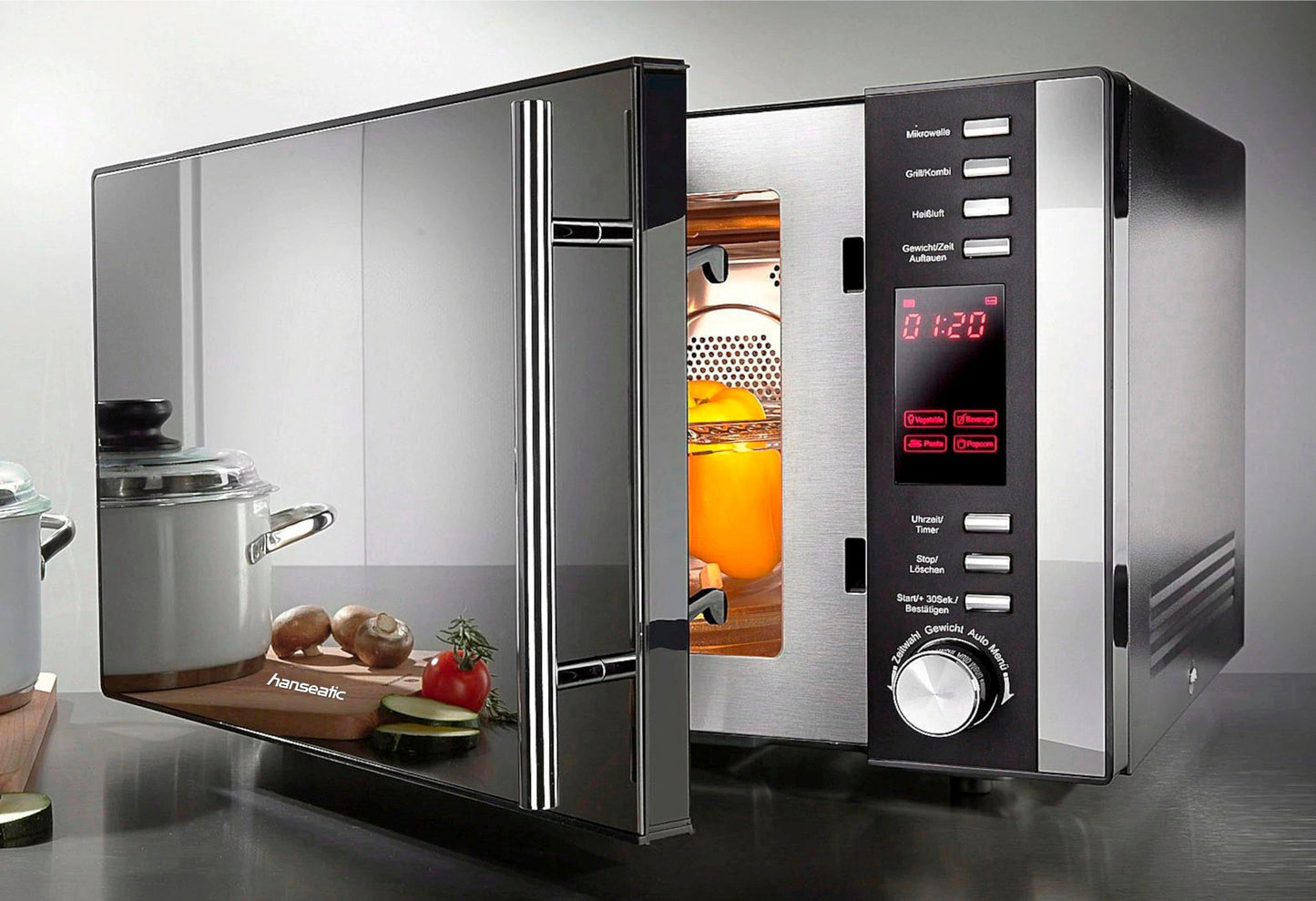 Micro-ondas 900W 25L AC925EBL - Hanseatic