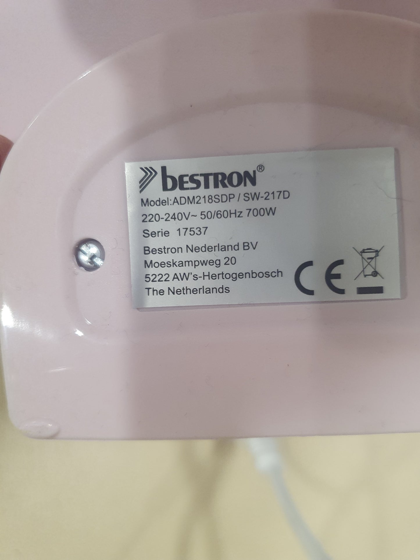 Máquina Donuts ADM218SDP/700W - Bestron