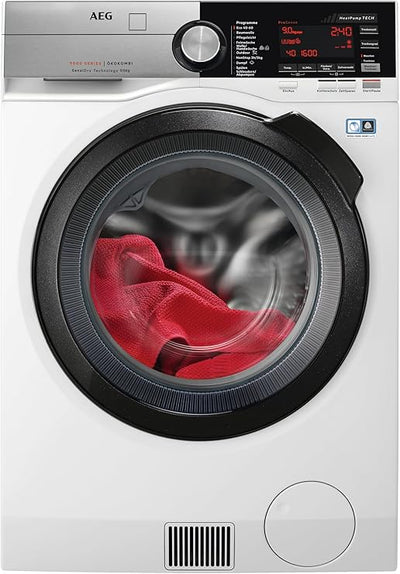 Máquina de Lavar e Secar Roupa AEG L9WEF80690 | 6/9 Kg | 1600 RPM | C | Branco