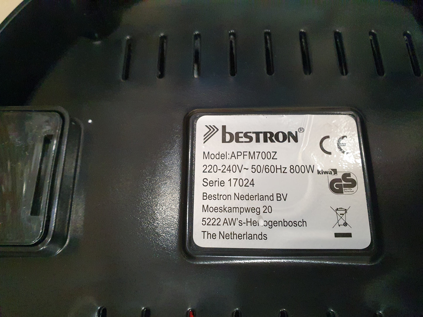 Máquina de Panquecas APFM700Z /800W - Bestron