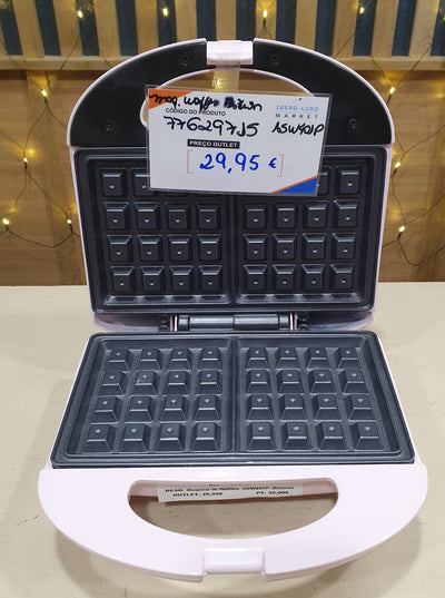 Máquina de Waffles ASW401P / 700W - Bestron