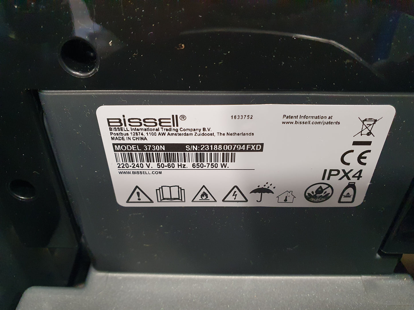 Aspirador SpotClean Auto Pro Select 3730N /750W - Bissell