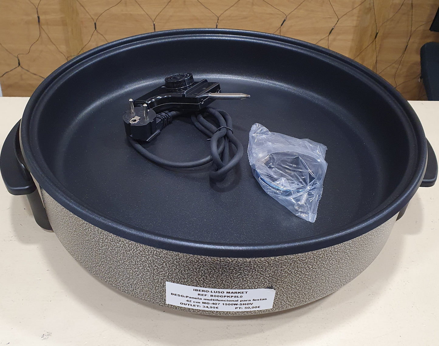 Panela multifuncional para festas  MG-407 |42 cm|1500W-SHOV
