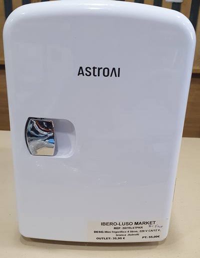 Mini Frigorífico LY0204A |4 litros|220 V CA/12 V,|branca -AstroAI