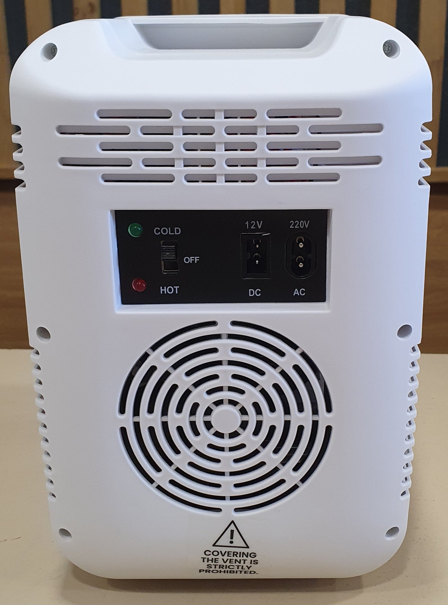 Mini Frigorifico Branco com espelho LED 220AC/12V  - YASHE