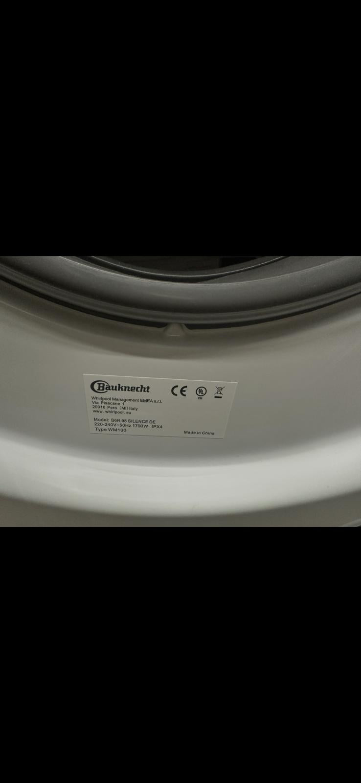 Máquina de lavar roupa B6R 98 SILENCE DE / 9 kg -Bauknecht