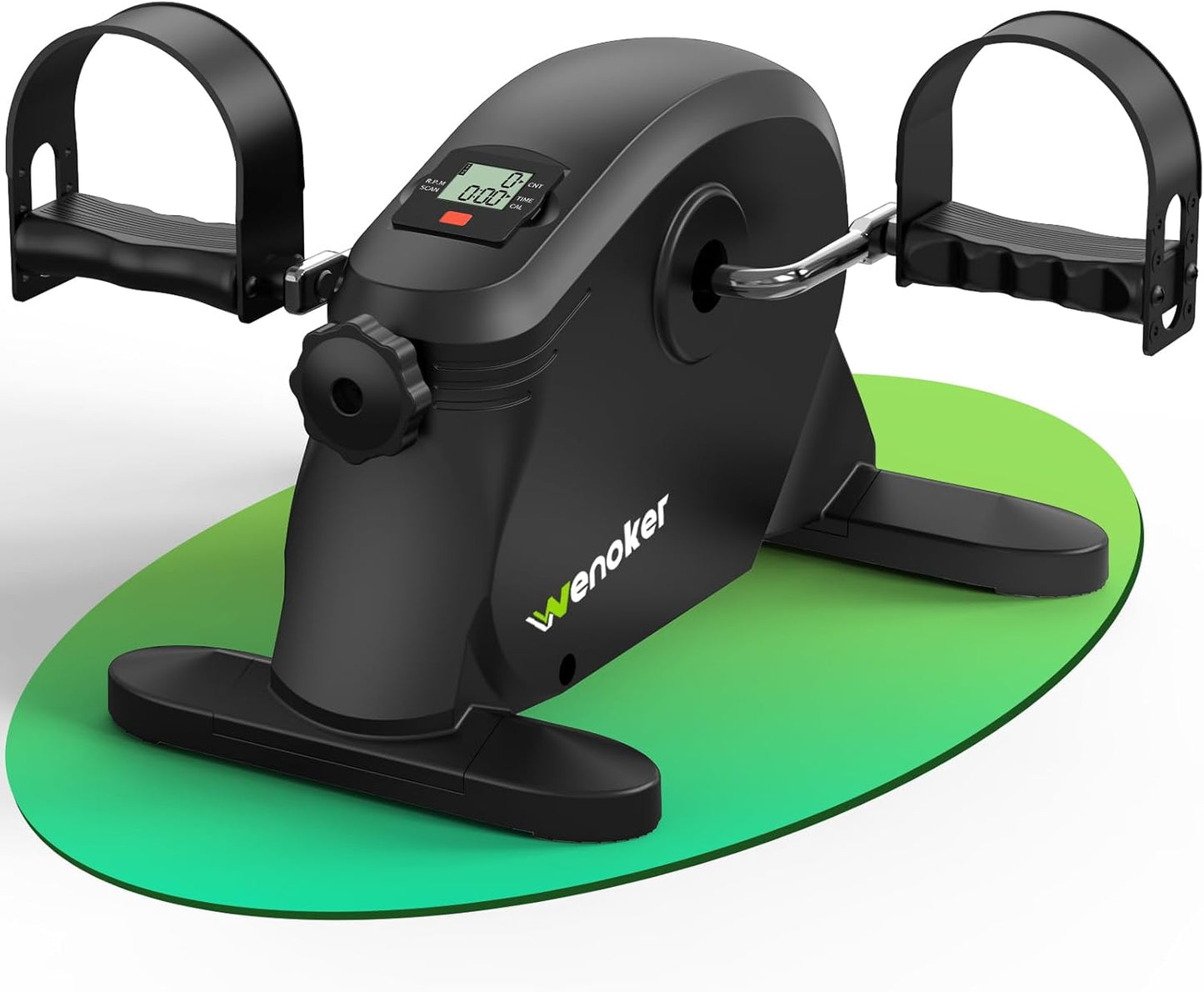 Mini bicicleta de exercício, treinador de braço e pernas |resistência regulável -Wenoker