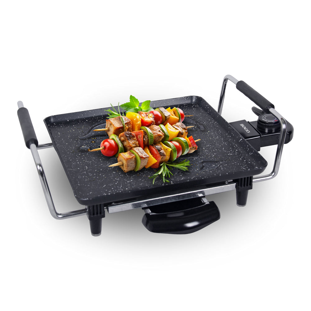 #Grelhador BAR-SS-1217 | 27 x 27 cm |1200W - Sogo