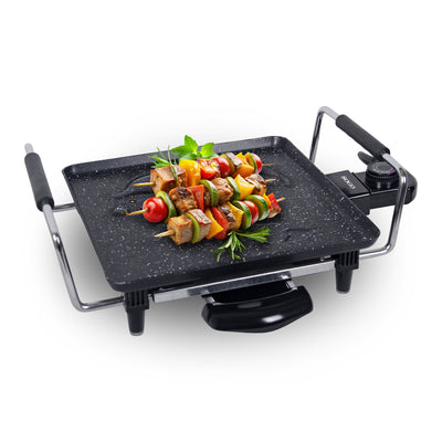 #Grelhador BAR-SS-1217 | 27 x 27 cm |1200W - Sogo